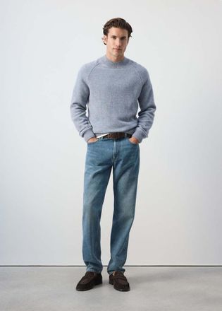 Mango SWEATER LORY celeste - Uomo - XXL - MANGO MAN