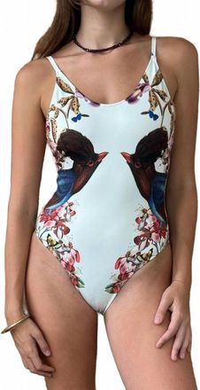 Carolina K Womens Marietta One Piece In Divine Birds