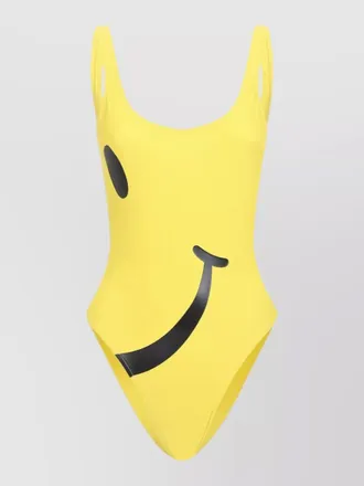 Moschino printed one-piece swimsuit