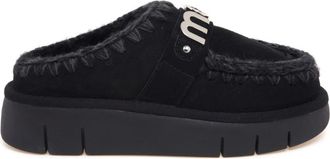Mou Schoenen, Dames, Zwart, 39 EU, Wol, Bounce Clog
