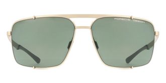 Porsche Design P8919 B Mens Sunglasses Gold Size 63