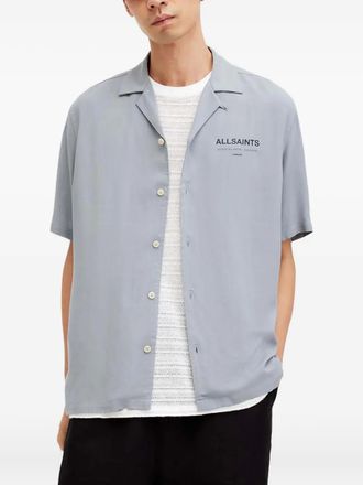 AllSaints Camicia Underground - Blu