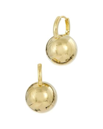 Savvy Cie Jewels 18K Plated Drop Earrings