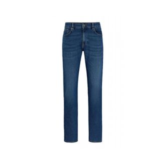 HUGO BOSS Heren, Jeans, Blauw, Maat: W31 Katoen