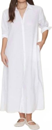 Xirena Boden Shirt Dress In White