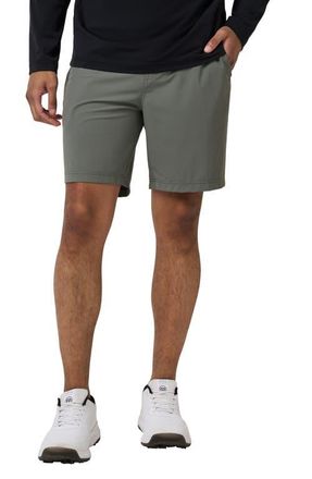 Travis Mathew Hero Hour Golf Shorts in Dark Olive at Nordstrom, Size 35