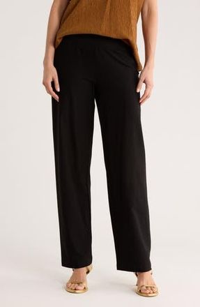 Eileen Fisher Straight Leg Pants in Black at Nordstrom Rack, Size Xx-Small
