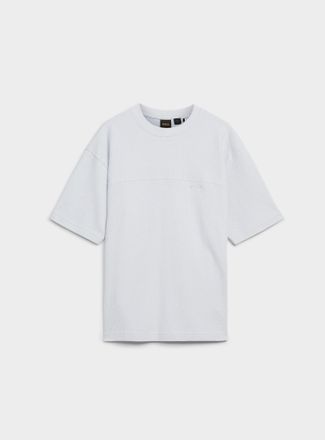 BOSS Mens Hive textured T-shirt