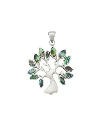 Samuel B. Silver Abalone Pendant
