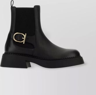 Ferragamo tia ankle boots in leather
