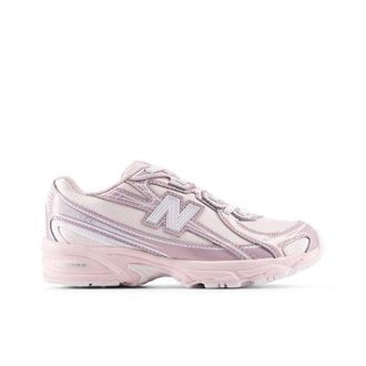New Balance Bambino 740 Bungee Lace in Rosa, Sintetica, Taglia 32.5