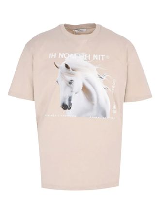 Ih Nom Uh Nit T-shirt con stampa - Toni neutri