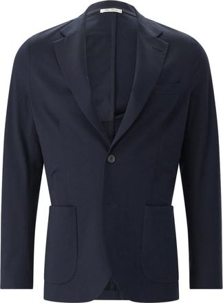 Stefan Brandt Blazers - Heren - Blazers - Blauw - M - Katoen - Jassen