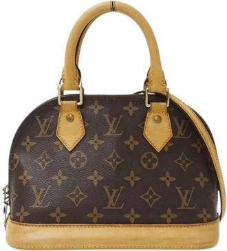 Louis Vuitton Pre-owned Mini Bags, female, Brown, Size: ONE SIZE Pre-owned Monogram Canvas Mini Shoulder Bag