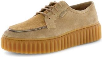 Voile Blanche Londoner Genuine Calf Hair Platform Derby in Light Brown at Nordstrom, Size 11Us