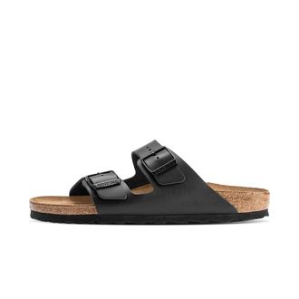 Birkenstock Arizona NL Regular Fit - unisex - Schoenen - Zwart - Maat: 42 EU Leer