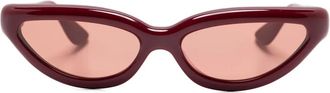Port Tanger Occhiali da sole cat-eye - Rosso