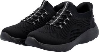 Rieker Slipper RIEKER, Damen, Gr. 37, schwarz, Textil, Schuhe Slipper