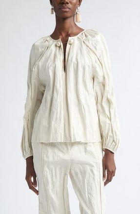 Nackiy&eacute; Grand Bazaar Top in Crisp Kaimak at Nordstrom, Size 34