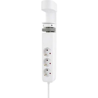 No Brand Toma De Mesa - Neomounts - Ds22-840wh6 - 3 Tomas Schuko - 4 Puertos Usb - Carga R&aacute;pida 20w