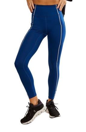 Free People Youre A Peach Ankle Leggings in Black Grape at Nordstrom Rack, Size X-Small