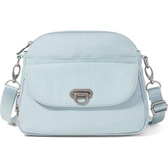 Baggallini Coastal Flip Lock Crossbody Bag in Pool at Nordstrom
