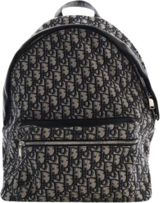 Dior Pre-owned The Rider Backpack - Dames - Vintage Rugzakken - Blauw - ONE Size - Vintage
