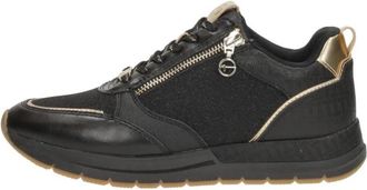 Tamaris Sneakers Laag - Dames - Sneakers - Zwart - 36 EU - Schoenen