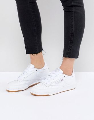 Reebok Classics Club C 85 sneakers in white