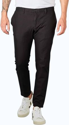 Alberto Rob Slim Fit Chino Pants In Black