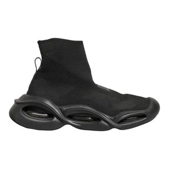 Dolce & Gabbana Sneakers, male, Black, Size: 11 US Slip On Wave Socks Sneakers