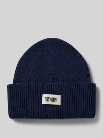 Drykorn Drykorn Beanie mit Woll-Anteil Modell LOAH in Dunkelblau, Gr&ouml;&szlig;e 1