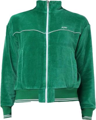 Autry Sweatshirt met rits - Dames - Vesten met rits - Groen - XL - Katoen - Hoodies & sweatvesten