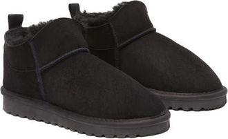 Celtic & Co. Celt Shearling Super Shortie Boots in Black at Nordstrom, Size 10