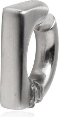 Rick Owens Messing Oor Cirkel - unisex - Oorbellen - Grijs - ONE Size - Accessoires