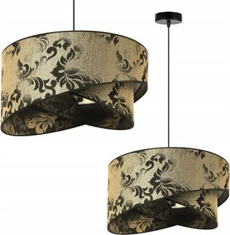 OEM L&aacute;mpara Colgante, L&aacute;mpara De Techo, Pantalla, Patr&oacute;n Dorado