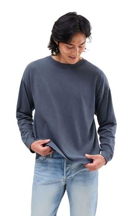 Richer Poorer Inc. The Relaxed Long Sleeve Tee in Blue Steel at Nordstrom, Size Xx-Large