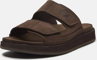 Timberland Mens Timberland Casco Cove 2-Strap Mens Sandals - Dark Brown - Size: UK12.5 eu47.5 us13 medium