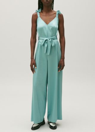 Claudie Pierlot Combinaison pantalon fluide vert deau