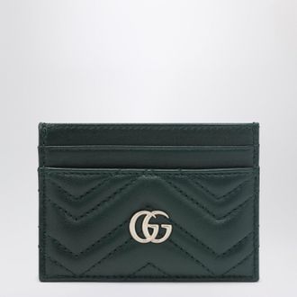 Gucci Black GG Marmont card holder