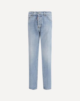 Dsquared2 Belt-loop ripped Jeans Male 54