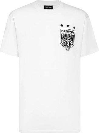 Plein Sport T-Shirts - Heren - Sportshirts - Wit - S - Fitness