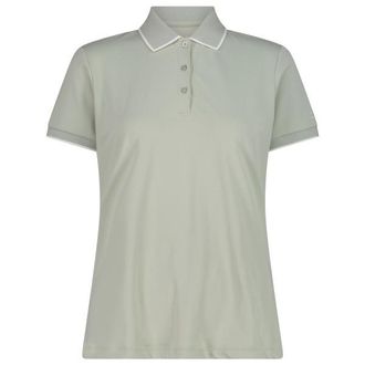 F.lli Campagnolo Polo Stretch Piquet Polo-Shirt f&uuml;r Damen | grau