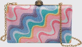 Kurt Geiger Clutch Kensington Kurt Geiger London in raso con strass all over