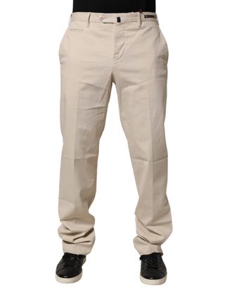 PT01 Men Chino Mid Waist Straight Dress Trouser Mens Pants (Pre-Owned)