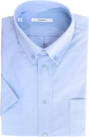 Givenchy pocket buttoned shirt - Blu