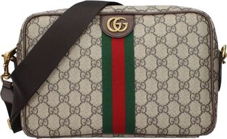 Gucci Ophidia Crossbodytassen Heren Stof Beige/Bruin
