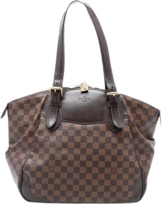 Louis Vuitton Pre-owned Handbags, female, Brown, Size: ONE SIZE Pre-owned Vintage Handbag