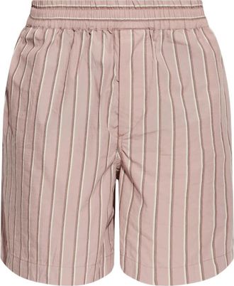 Isabel Marant Vataya Short - Heren - Korte Broeken - Paars - M - Katoen - Korte Broeken