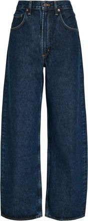 A Gold E Agolde Low Curve Denim Jeans - Navy - 27 (W27 / UK8-10 / S)